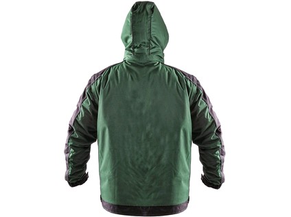 Bunda CXS IRVINE, zimní, pánská, zeleno-černá, vel. 3XL